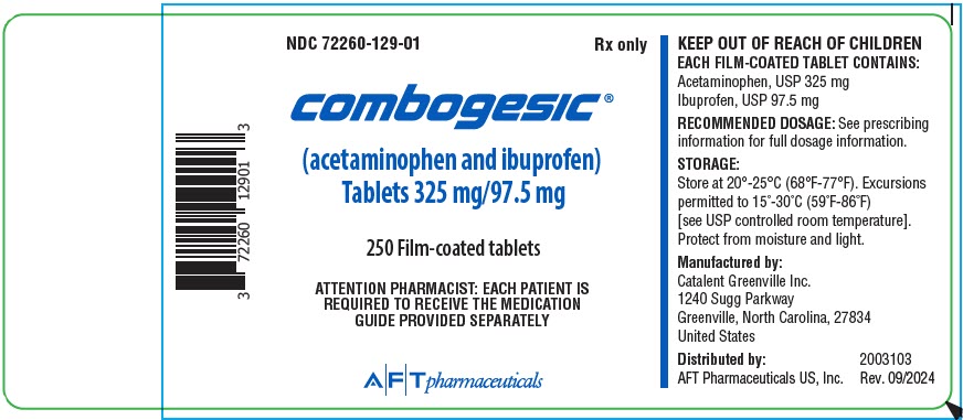 PRINCIPAL DISPLAY PANEL - 325 mg/97.5 mg Tablet Bottle Label