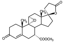 Eplerenone Structural Formula