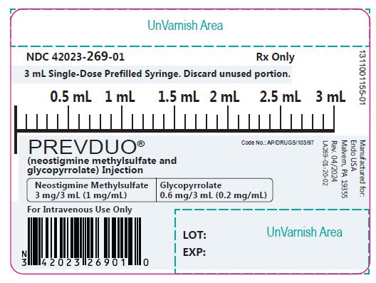 Prevduo Container Label