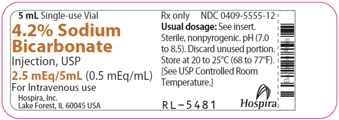 PRINCIPAL DISPLAY PANEL - 5 mL Vial Label