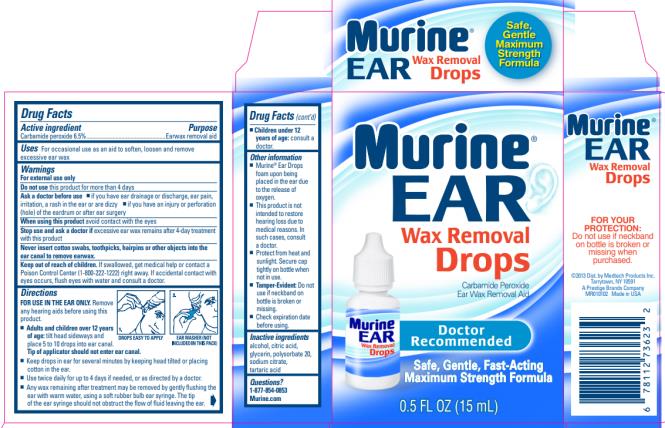 Murine Ear Wax Removal Drops