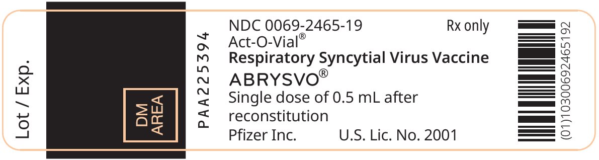 PRINCIPAL DISPLAY PANEL - Act-O-Vial Label