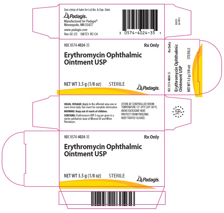 Erythromycin Ophthalmic Ointment Usp Sterile Rx Only