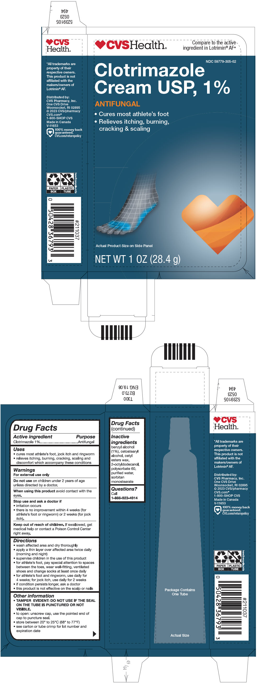 Principal Display Panel - 28.4 g Tube Carton 