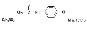 Acetaminophen- Struct