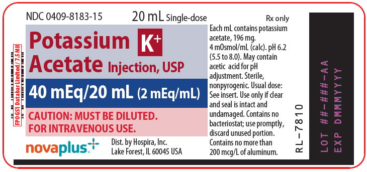 PRINCIPAL DISPLAY PANEL - 20 mL Vial Label