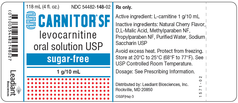 PRINCIPAL DISPLAY PANEL - 118 mL Bottle Label - NDC 54482-148-02