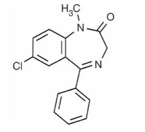 The structural formula 