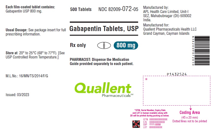 PACKAGE LABEL-PRINCIPAL DISPLAY PANEL - 800 mg (100 Tablets Bottle)