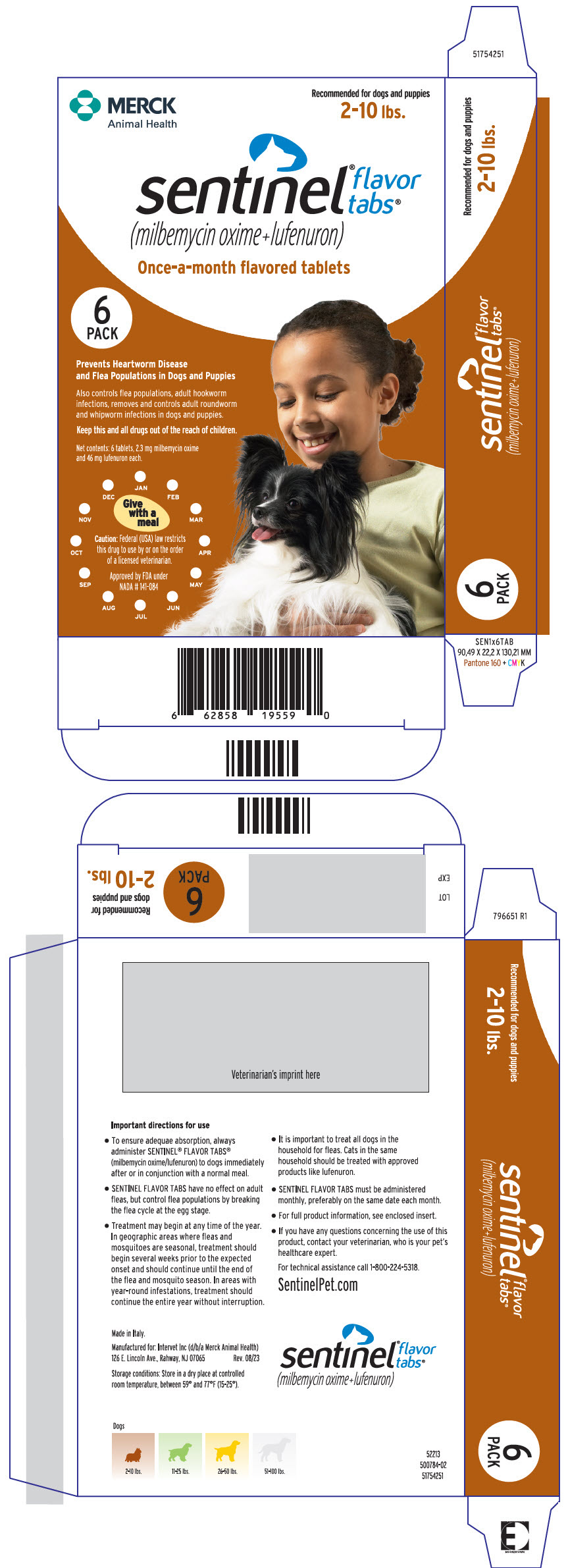 PRINCIPAL DISPLAY PANEL - 2.3 mg/46 mg Blister Pack Carton