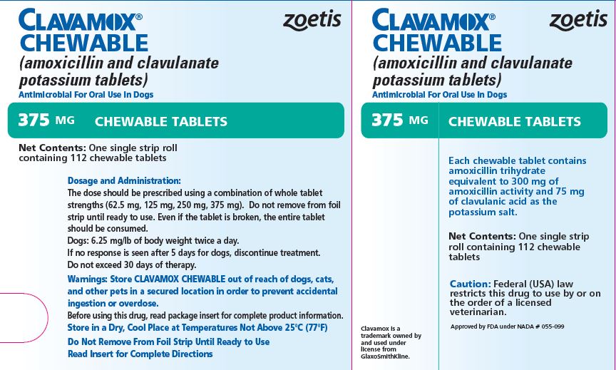 CLAVAMOX® CHEWABLE