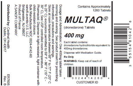400mg bottle label