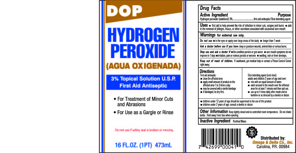 DOP Hydrogen Peroxide