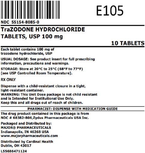 100mg bag label