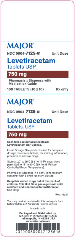 750mg carton label