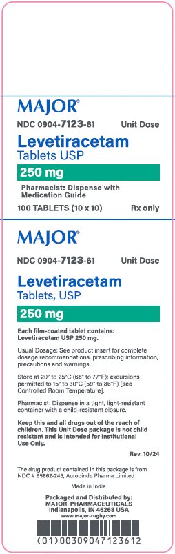 250mg carton label