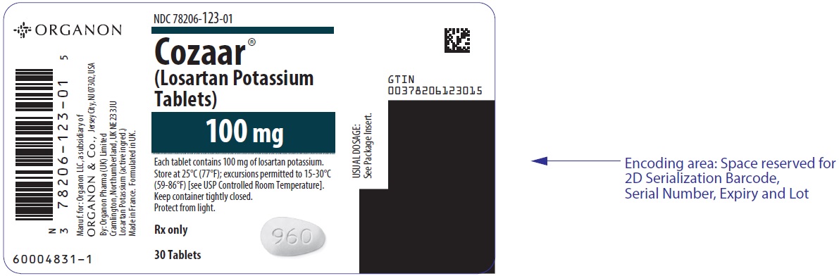 PRINCIPAL DISPLAY PANEL - 100 mg Tablet Bottle Label