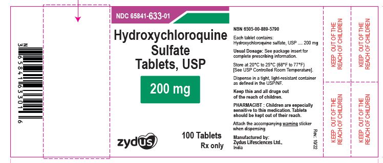 Hydroxychloroquine sulfate tablets