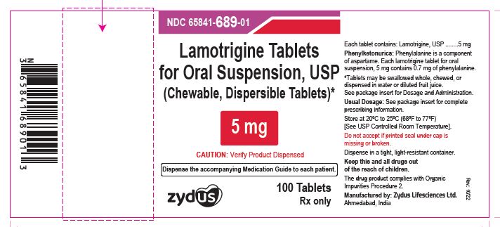 Lamotrigine Tablets (Chewable, Dispersible), 5 mg

Lamotrigine Tablets (Chewable, Dispersible), 5mg