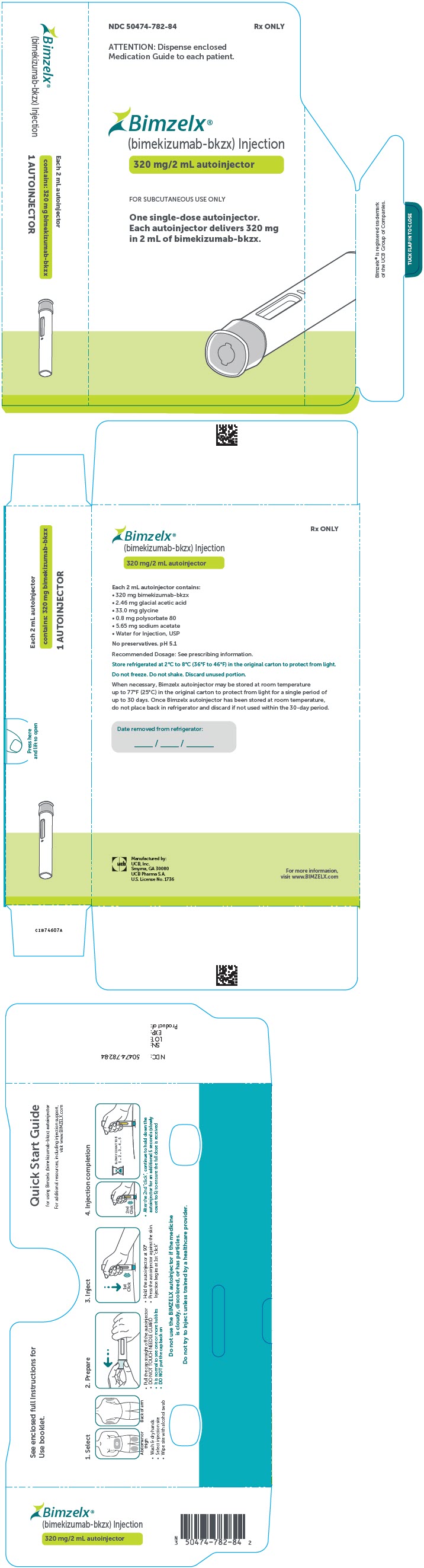 PRINCIPAL DISPLAY PANEL - 320 mg/2 mL autoinjector Carton