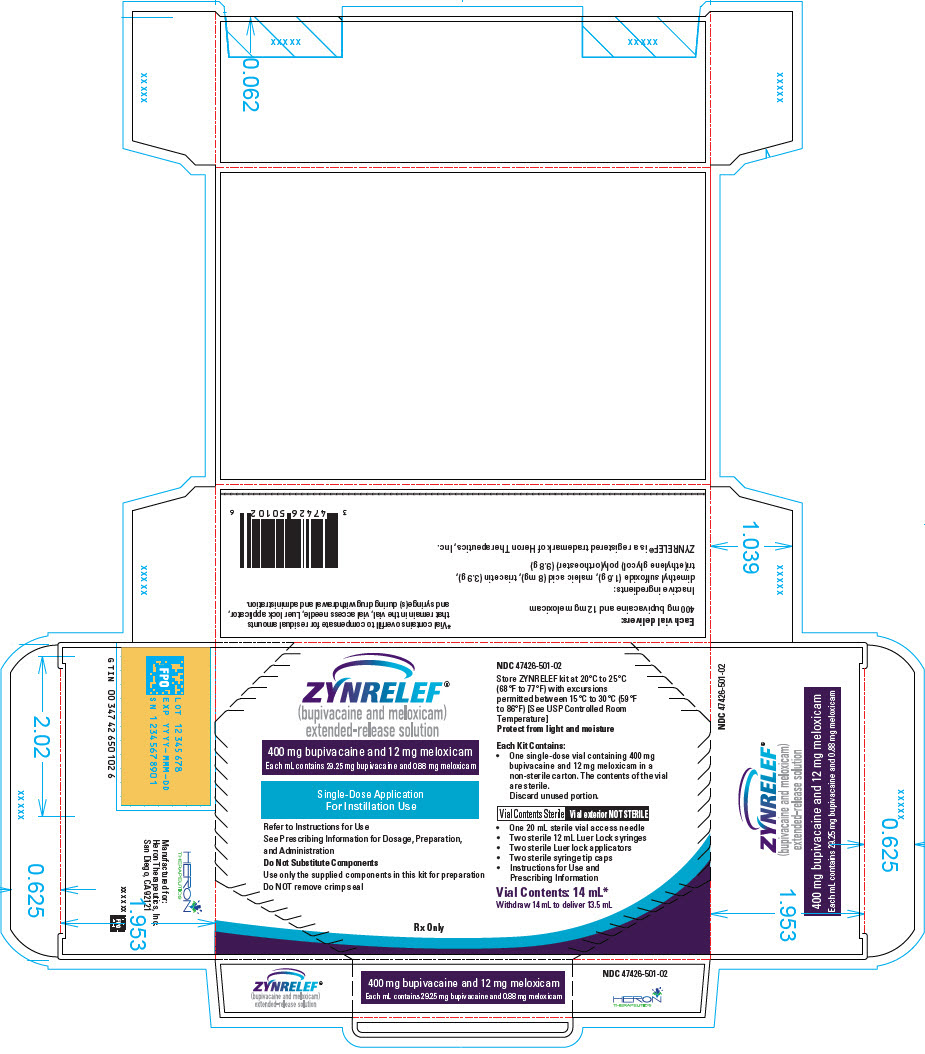PRINCIPAL DISPLAY PANEL - Kit Carton - 14 mL - NDC 47426-501
