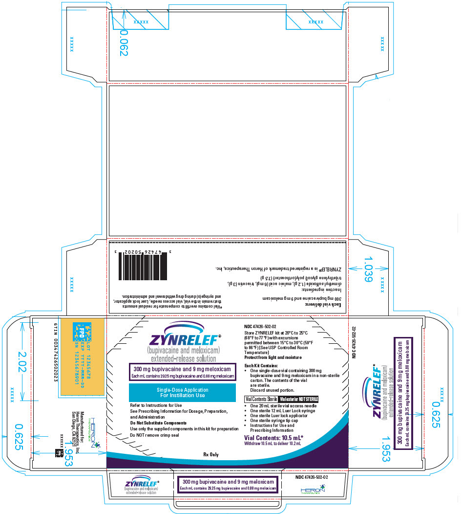 PRINCIPAL DISPLAY PANEL - Kit Carton - 10.5 mL - NDC 47426-502