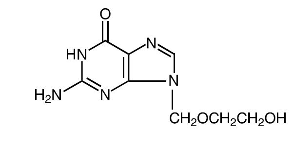 Acyclovir Structure