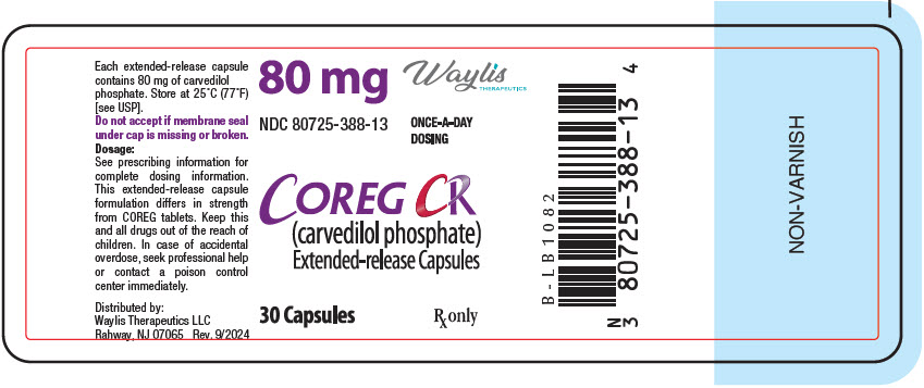 PRINCIPAL DISPLAY PANEL - 80 mg Capsule Bottle Label