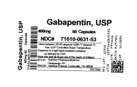 Bottle Label 400 mg