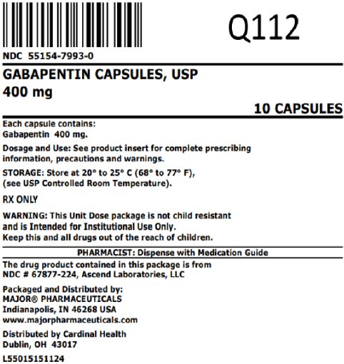 400mg bag label