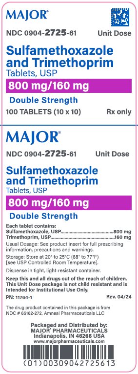 800mg/160mg carton label