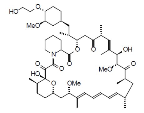 Everolimus Structural Formula