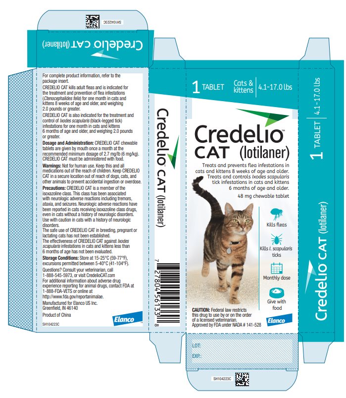 Carton - 1 Tablet 48 mg - 4.1-17.0 lb