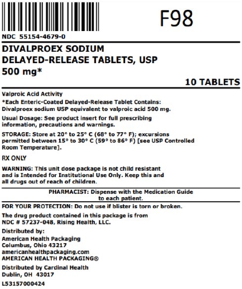 500mg* bag label