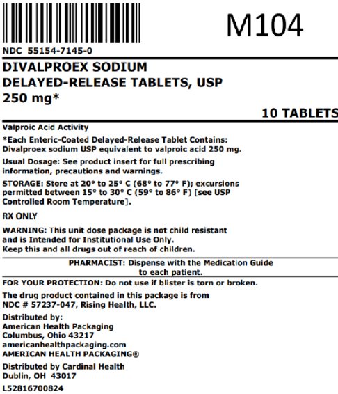 250mg* bag label