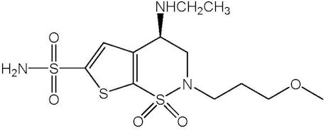 Brinzolamide Chemical Structure