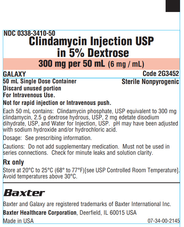 Representative Container Label  NDC 0338-3410-50 panel 1 of 2