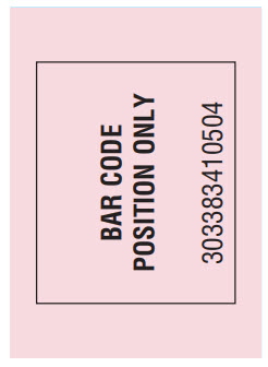 Representative Container Label  NDC 0338-3410-50 panel 2 of 2