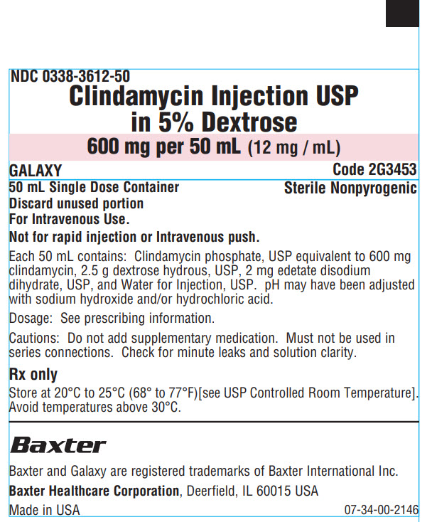 Representative Container NDC 0338-3612-50 panel 1 of 2
