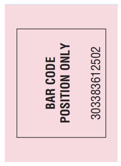 Representative Container NDC 0338-3612-50 panel 2 of 2