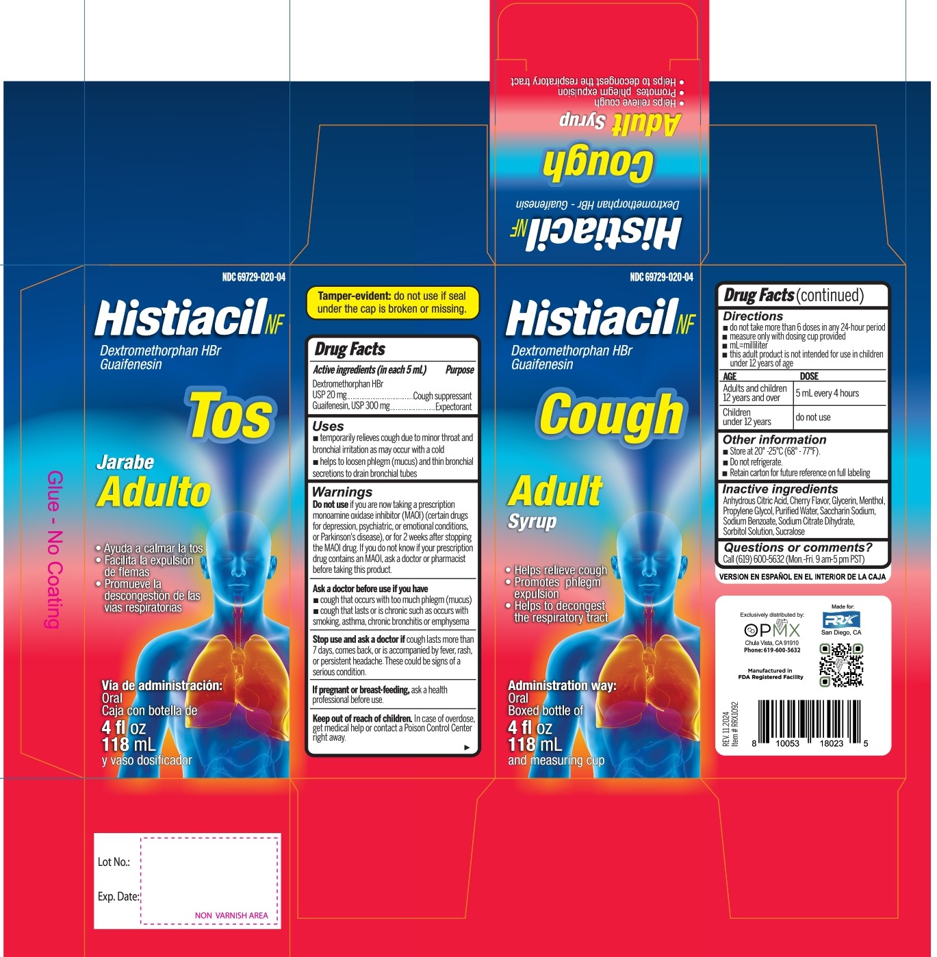 HISTIACIL ADULT
