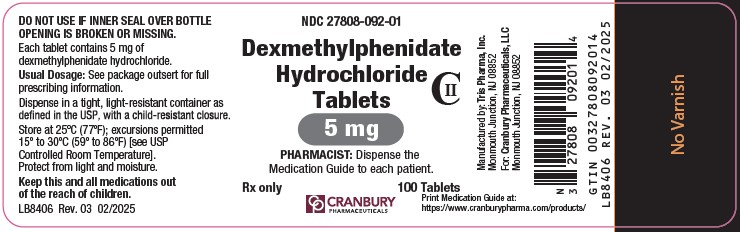 5mg label