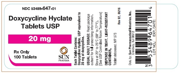 Principal Display Panel-20mg Frontida