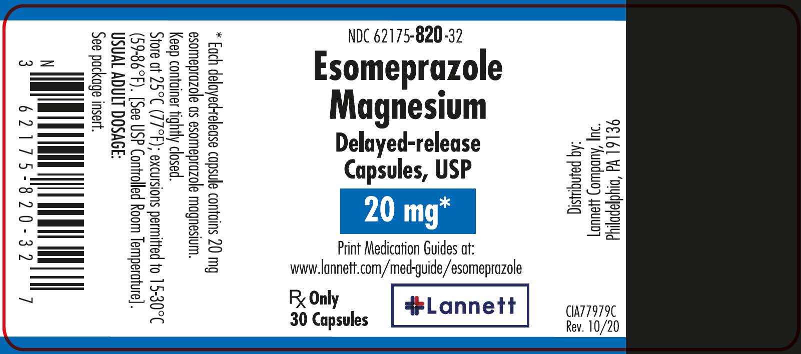 20 mg 30 count