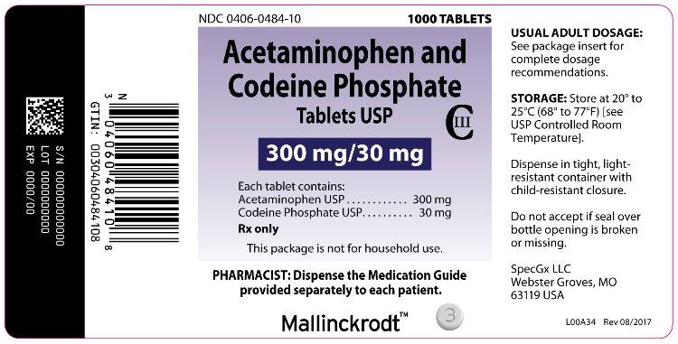 PACKAGE LABEL - PRINCIPAL DISPLAY PANEL - 300 mg/30 mg Bottle