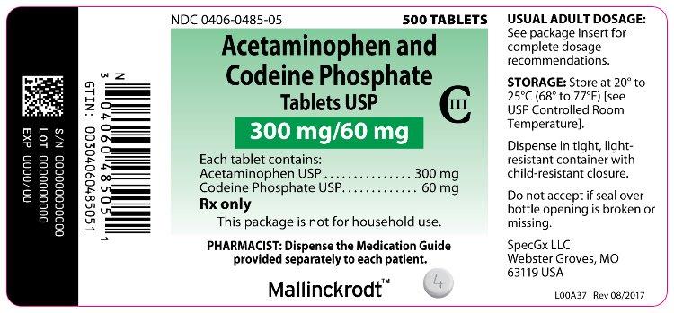 PACKAGE LABEL - PRINCIPAL DISPLAY PANEL - 300 mg/60 mg Bottle