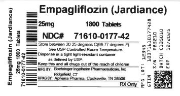 Bottle Label 25 mg