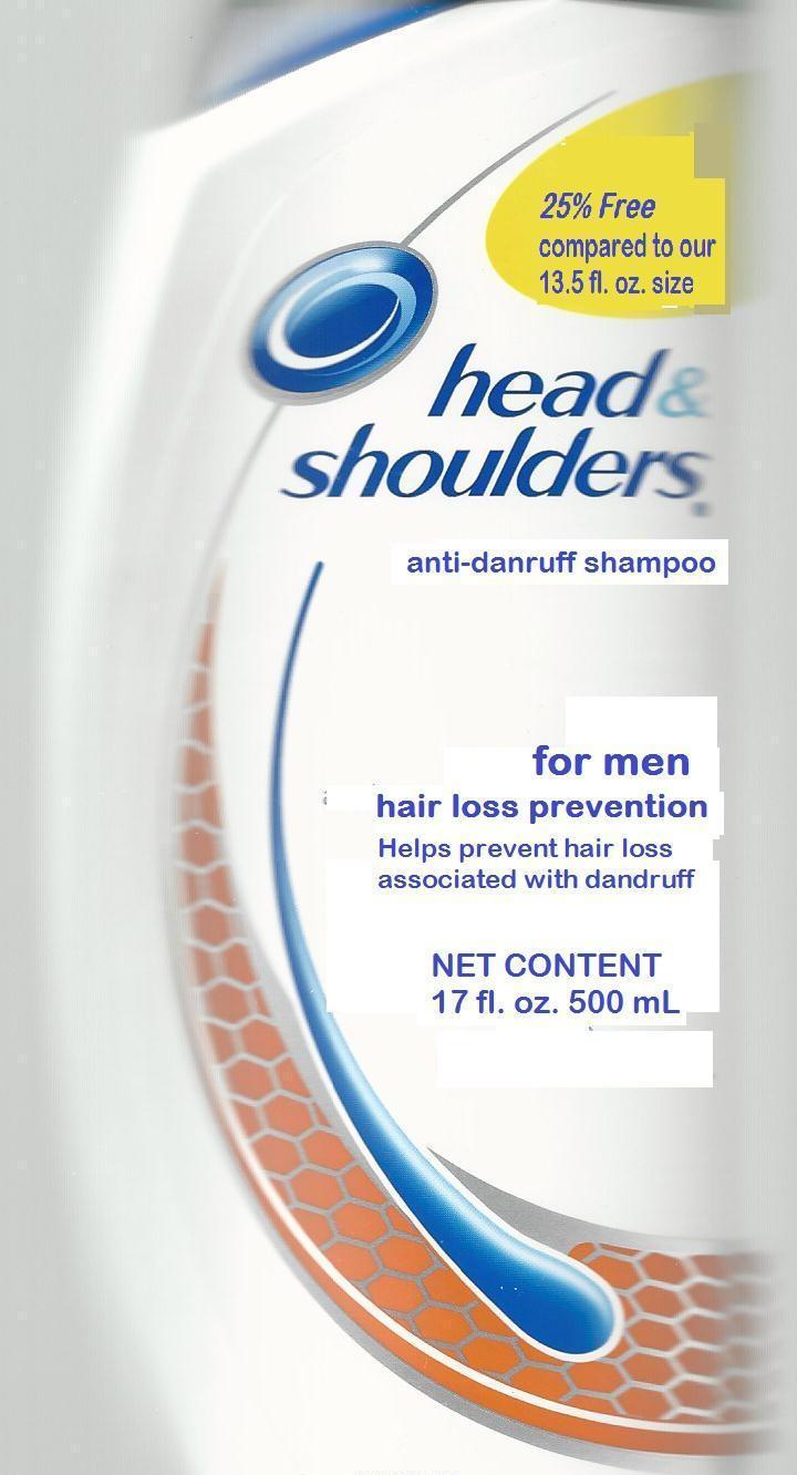 Head and Shoulders hair prevention