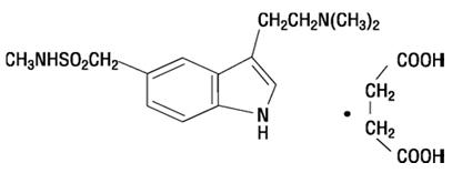 Sumatriptan Succinate Chemical Structure