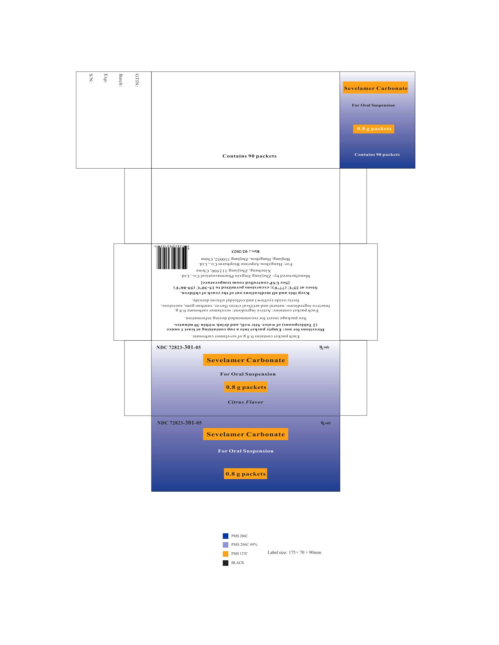 Package Label - Principal Display Panel - 0.8 g Packets, 90 per Carton